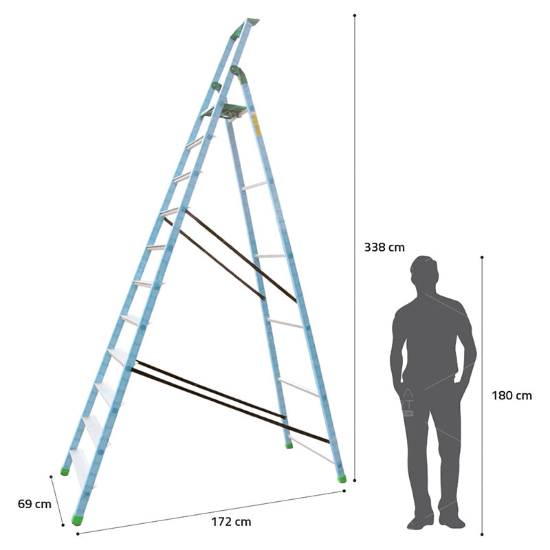   Tangga Alca Top I-11 - AM Ladders 