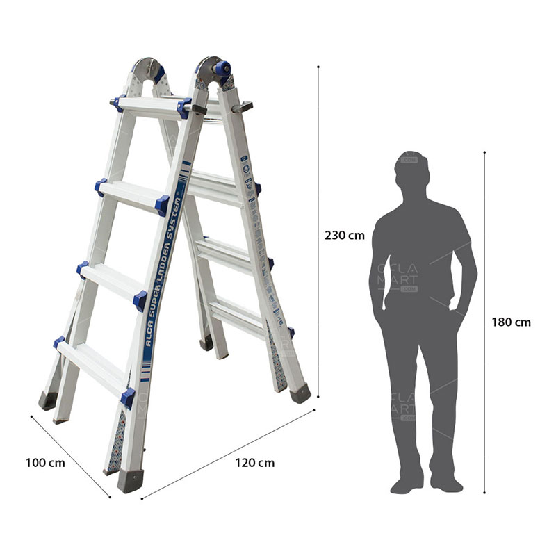   Tangga Alca Super S16 - AM Ladders 